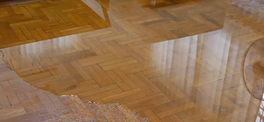 Laminate Wood Floor Water Damage Repair in Mansfield