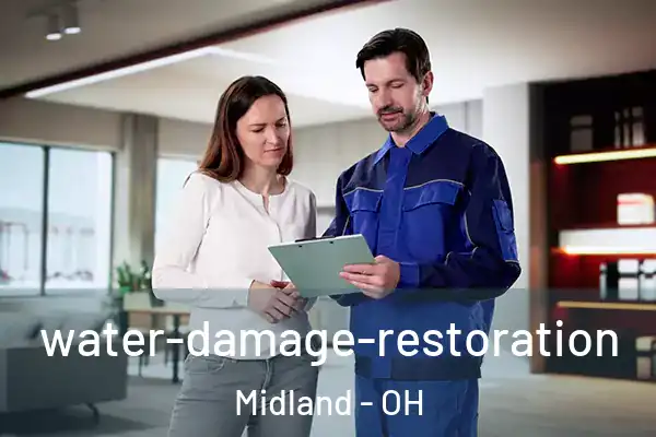 water-damage-restoration Midland - OH