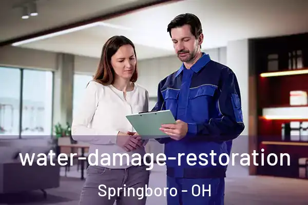 water-damage-restoration Springboro - OH